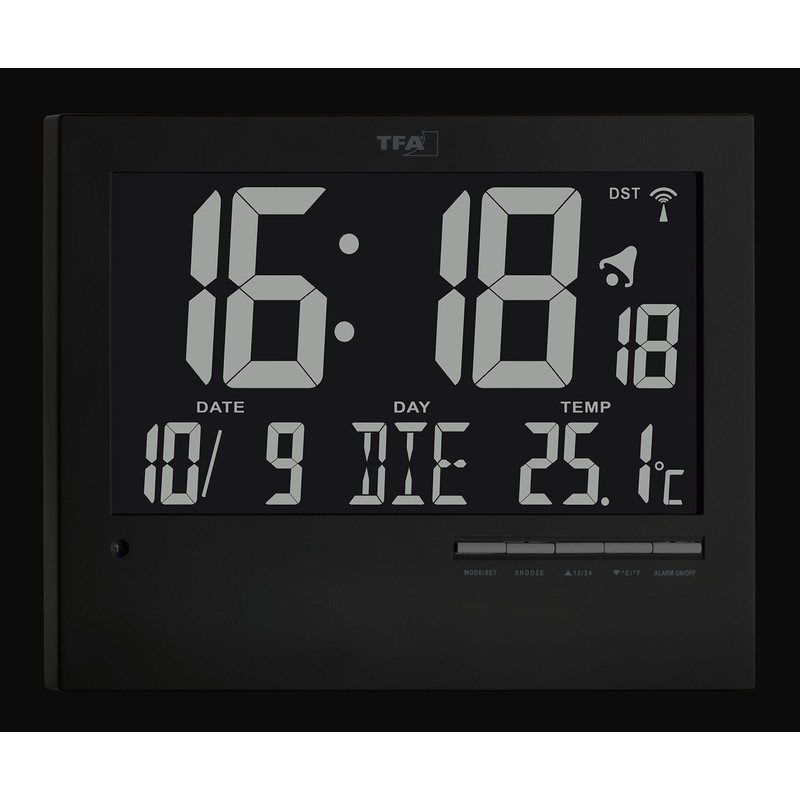 Radio Controlled Wall Clock