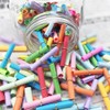 ccHuDE 100 Pcs Mini Paper Scrolls Valentine Message Papers Small
