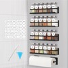 Roysili Magnetic Spice Rack with Jars Magnetic Spice Rack for