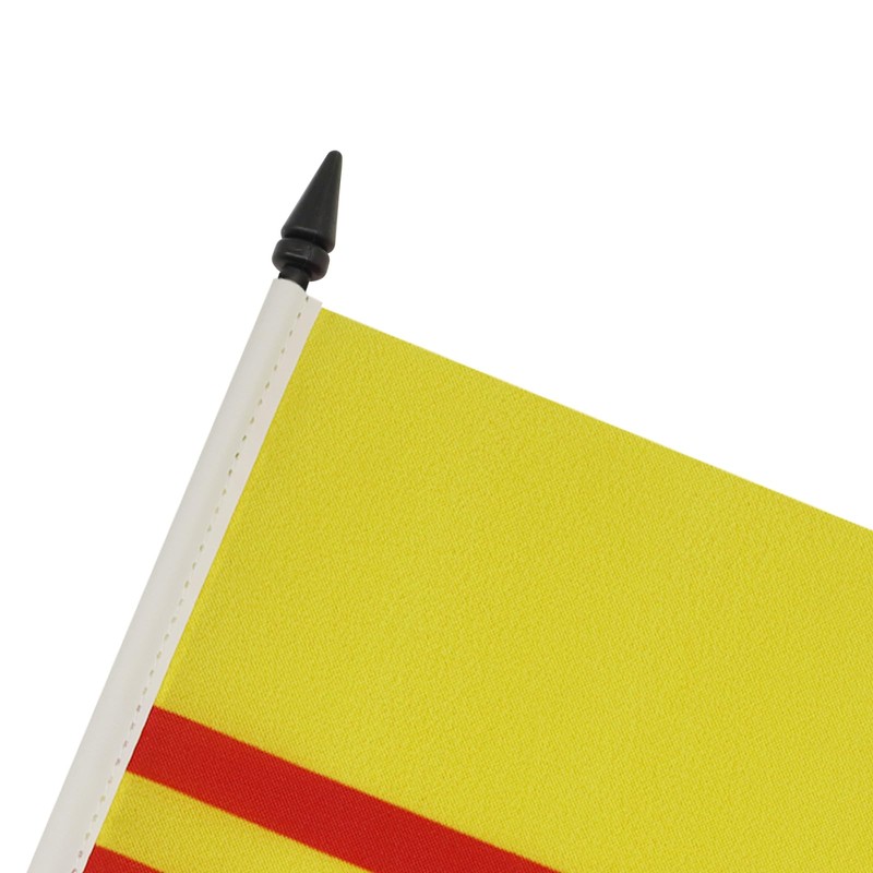 South Vietnam Table Flag 5'' x 8'' - Vietnamese Desk