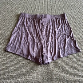 Skims Sienna Knit Pajama Shorts, Size Large NWT