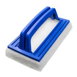 Uoark Hand-Held Sponge Swimming Pool Brush,Hand-Held Bath Scrubber,Heavy Duty Scrub Sponges,Sponge Brush,Tile Scrub Brush for Cleaning Pool Walls & Tile of Cleaning.
