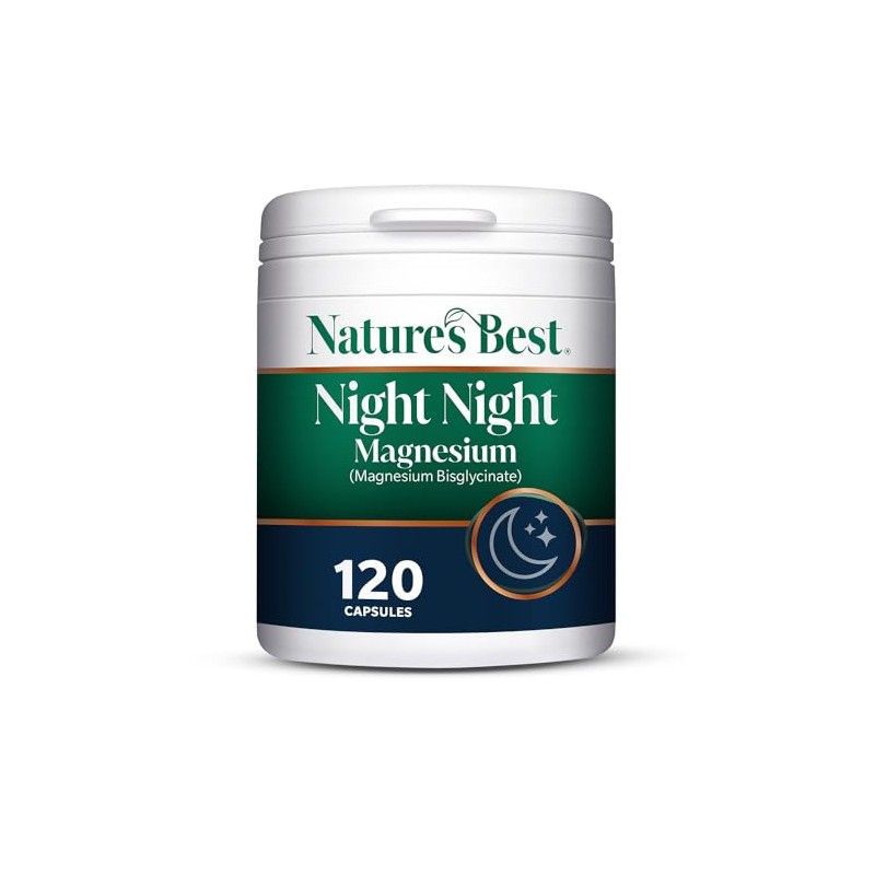 Nature’s Best Night Night Magnesium - Bisglycinate for Rest &