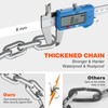 ValueMax Bicycle Lock Combination Lock Chain Lock 100 cm, 5