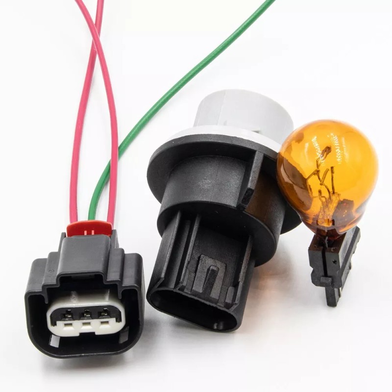 AvtoDonor OEM Turn signal socket +bulb +connector Dodge Ram 2500.