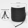 KINGLAKE 100m Black Twine String, 3mm Jute Garden Twine Black