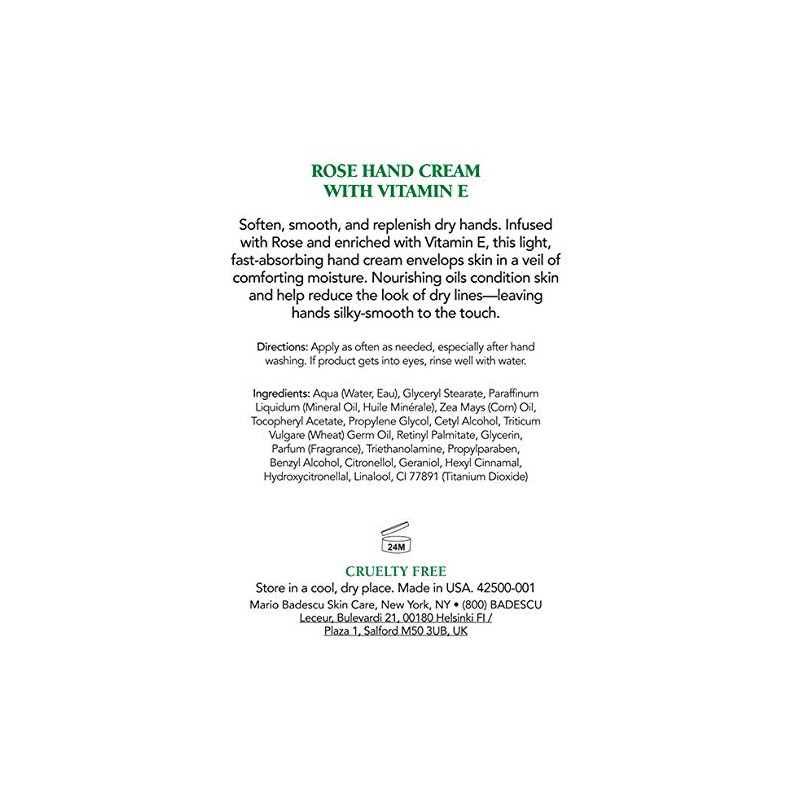 Mario Badescu Badescu Special Hand Cream
