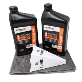 Generac A0001412874 5W20 Full Synthetic Engine Oil Quart (Pack of 2)