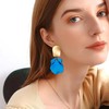 Just Follow Rose Petal Dangle Earrings
