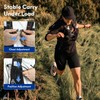 Haimont 10L Trail Running Hydration Vest with Soft Flasks Black