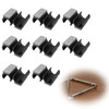 tiyiyok Pack of 16 Chair Gliders Cantilever with Felt, 25