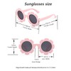 SJBNCai Baby flower Sunglasses with Strap girls Flexible Bendable Polarized