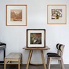 Recuerdos 5x5 Picture Frame in Natural Teak Wood,Square 5x5 Frame