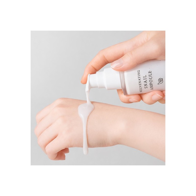 ENCOs Rejuvenating Snail Ampoule 50ml (Dual Function for Anti-Wrinkle &