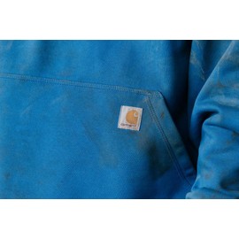 Carhartt Men's Rain Defender Loose Fit Heavyweight Sweatshirt, Dark Horizon Blue, X-Large