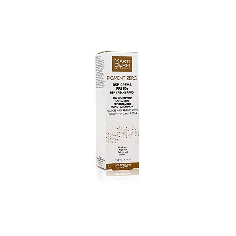 MartiDerm Pigment Zero DSP Crema Despigmentante con Protector Solar FPS