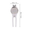 Golf Divot Repair Tool, Stylish Zinc Alloy Divot Repair Tool