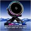 5in1 Induction Bluetooth Speaker 360° Rotating Phone Stand