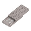 Magnetic Push Slider Computer Keyboard Printing Metal Fingertip Push Card