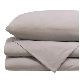 Tesso Juego De Sábanas Ultrasoft Microfibra King Size Gris