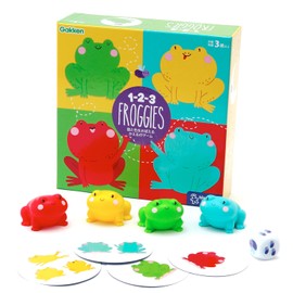 Gakken Sta:Ful_1-2-3 FROGGIES Game of Numbers and Colors (Recommended Age: 3 and Up) A10907
