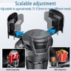 Upgrade Dual Cup Holder Expander, 2 in 1 Multifunction Cup