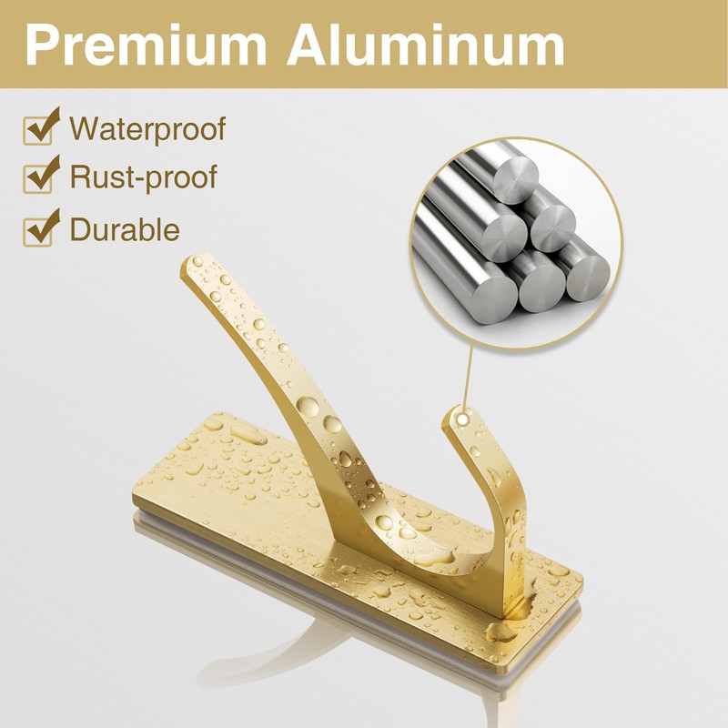 pickpiff Self Adhesive Wall Hooks for Hanging: Extra Sticky 10