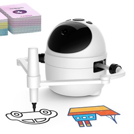 Drawing Robot for Kids Educational Toys, Robot Toys Creative Drawing Learning Kit with 150 Word Cards, Gift for Girls and Boys 4 5 6 7 8 Years Old