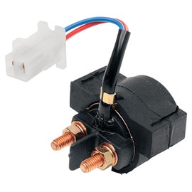 Starter Solenoid Switch Compatible with Yamaha YTM 225 DX Tri Moto 1983-1985 ATV/UTV Part# 27-65401 OEM# 4KD-81940-00-00