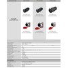 CNLINKO 4 Pin Power Industrial Circular Connector, Male Plug &