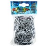 Rainbow Loom Dual Layer Bands, Zebra Stripe