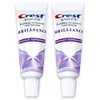 Crest 3D White Brilliance Toothpaste, Vibrant Peppermint, Travel Size 0.85
