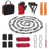 56 Inch High Limb Rope Saw, Hand Chainsaw with 72