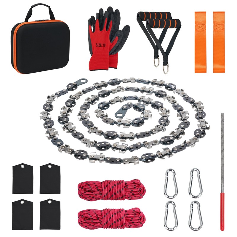56 Inch High Limb Rope Saw, Hand Chainsaw with 72