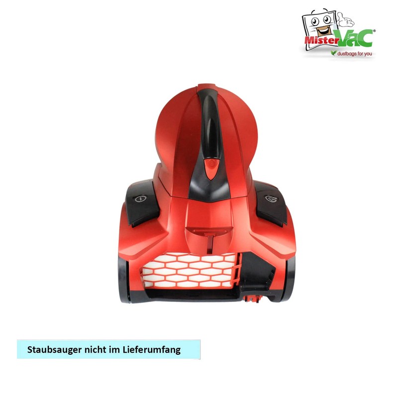 MisterVac Set compatible with Dirt Devil DD 5255-1 rebel 55HFC