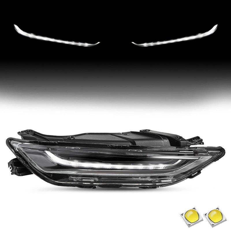 SOCKIR Upper Headlights Assembly Fit for 2019 2020 2021 2022