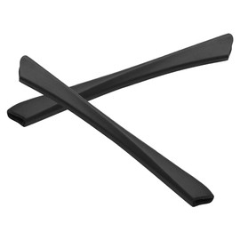 Bwake Replacement Earsocks for Oakley Quarter Jacket Sunglass OO9200 - Black
