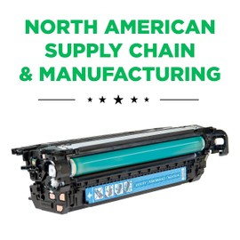 Clover Remanufactured Toner Cartridge Replacement for HP CF331A (HP 654A) | Cyan