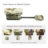 2-Pack Kit of Camouflage Rubber Protective Covers for Helmet Camera/Helmet