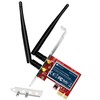 Adaptador de Red inalámbrico PCIe de 2,4 GHz y 300