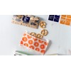 Lunchskins Recyclable + Sealable Food Storage Snack Bags Orange, 50