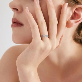 VENACOLY Turtle Ring Sterling Silver Turtle Mother and Daughter Ring Mothers Day Jewellery Gifts for Women