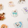 9 Pcs Cute Cartoon Puppy Fridge Magnets，9 Different Breeds of