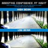 AQJ 2X AQJ H4 9003 Super White 50000LM Kit LED
