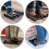 Jobsite Boot Scraper - Outdoor Shoe Scrubber Cleaner Brush -