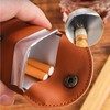 VOVCIG Pocket Ashtrays, Pack of 2, Portable Compact Reusable Ashtrays