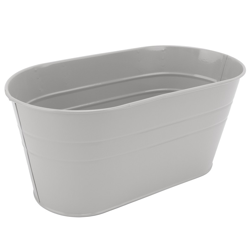 Hanging Flower Planter Iron Bucket Flower Pot Holder with Detachable