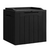 Flamaker Deck Box 31 Gallon Waterproof Resin Storage Box with