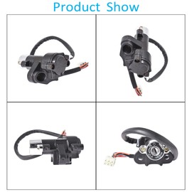 labwork Ignition Key Switch Replacement for Suzuki GSXR600 2004-2005 2008-2015 GSXR750 / GSX650 / GSX1250 / GSF650 Bandit / GSF1200 Bandit / GSF1250 Bandit / SFV650 / SV650 / DL650 V-Strom