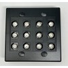 RiteAV 12 Port BNC Female/Female HD-SDI Jack Wall Plate -